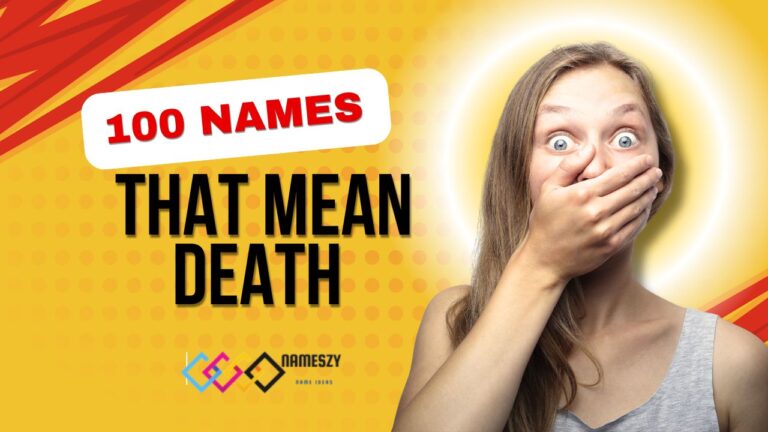 100 Names That Mean Death (And Their Deep Meanings)