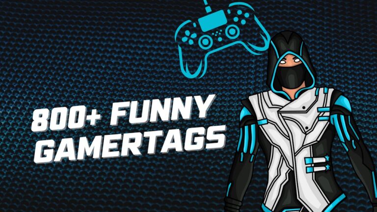 800+ Funny Gamertags That’ll Make Everyone Do a Double-Take