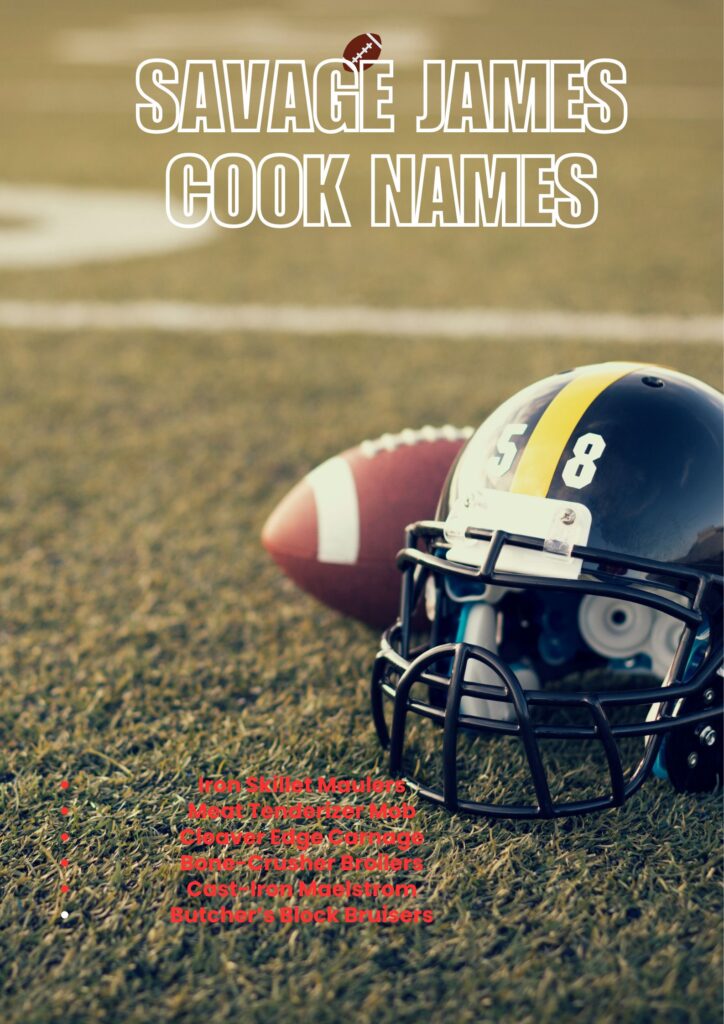 Savage James Cook Names