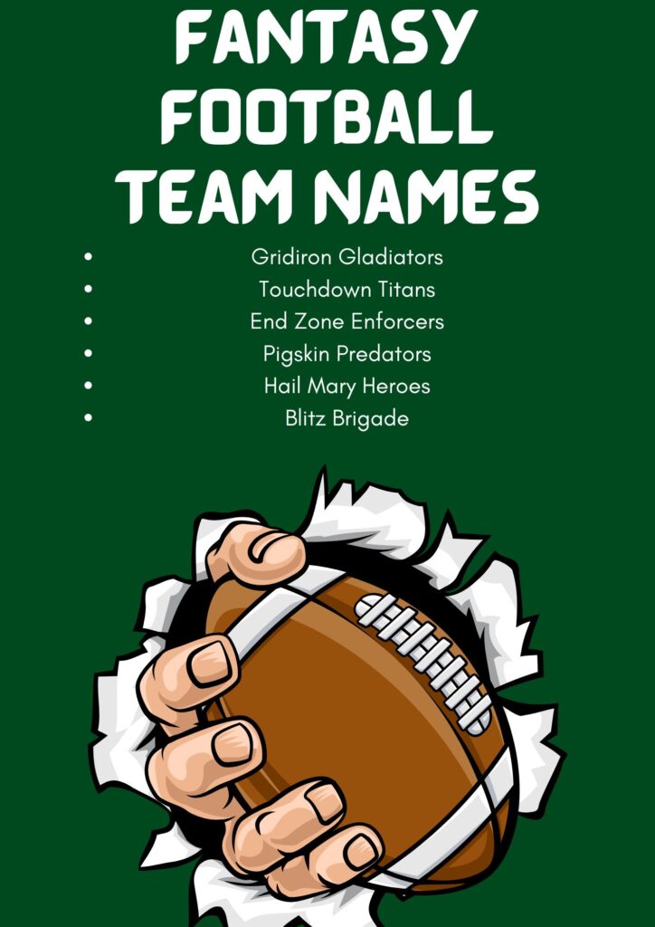 Best Fantasy Team Names