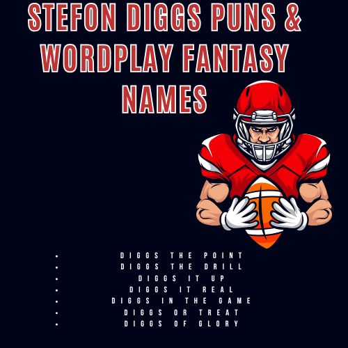 Stefon Diggs Puns & Wordplay Fantasy Names