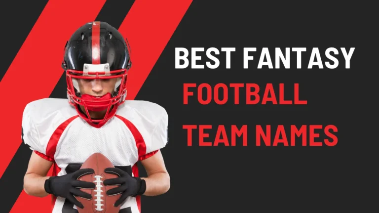 350+ Best Fantasy Football Team Names