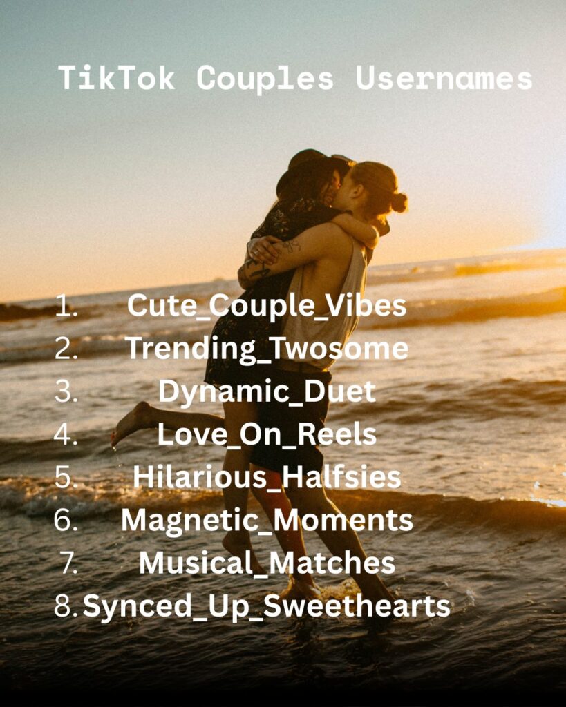 TikTok Couples Usernames