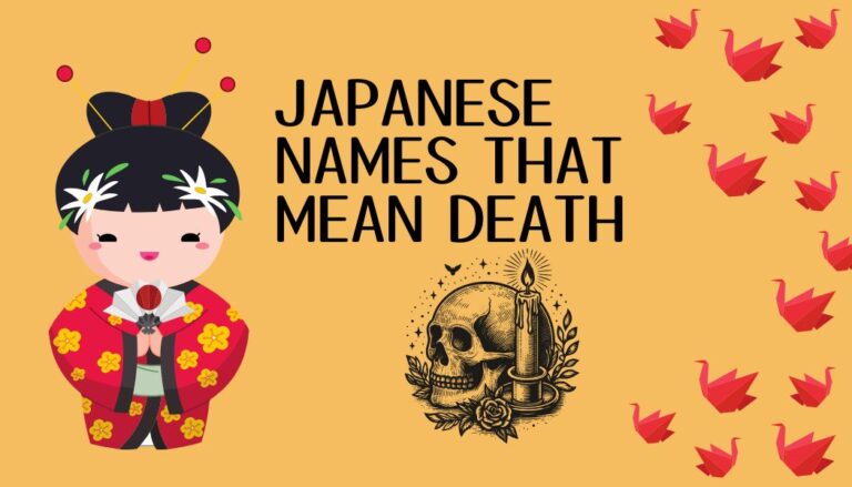 Japanese Names That Mean Death